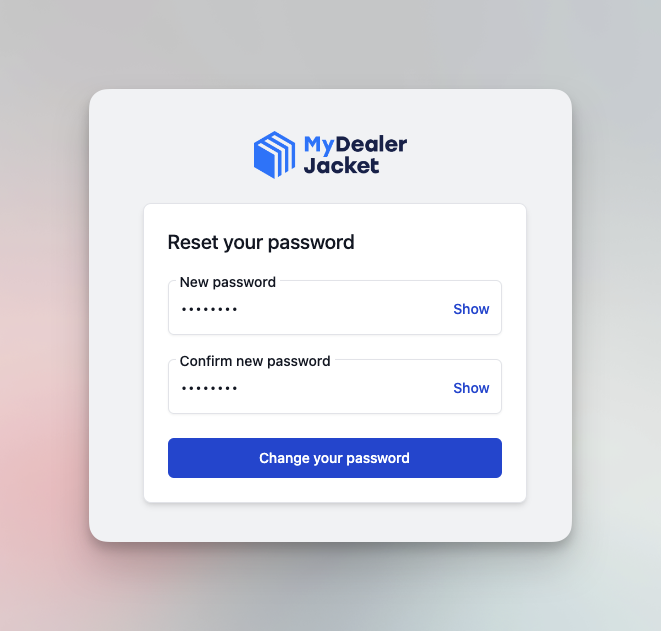Confirmar nueva contraseña